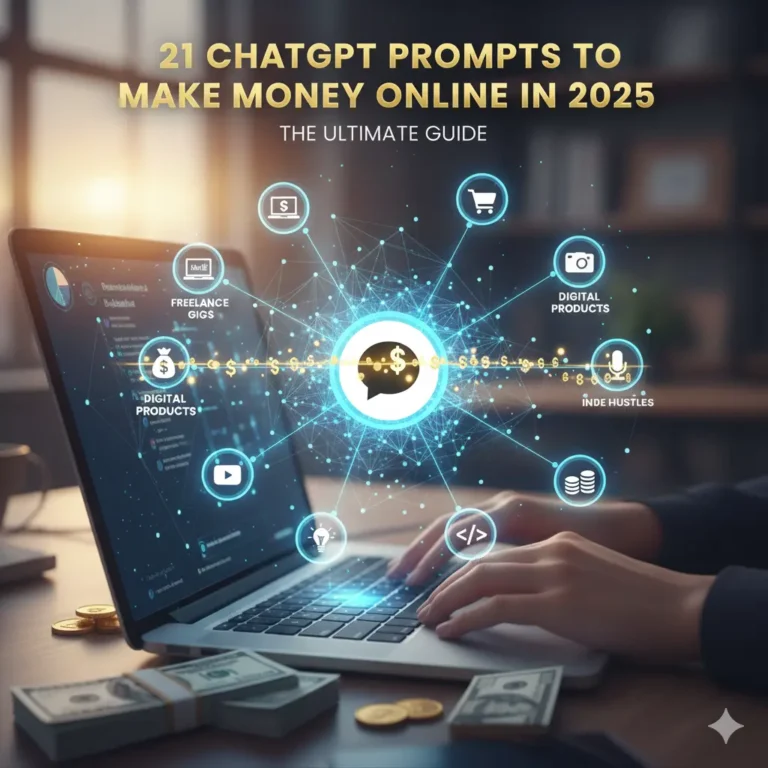 The Ultimate Guide 21 ChatGPT Prompts to Make Money Online in 2025