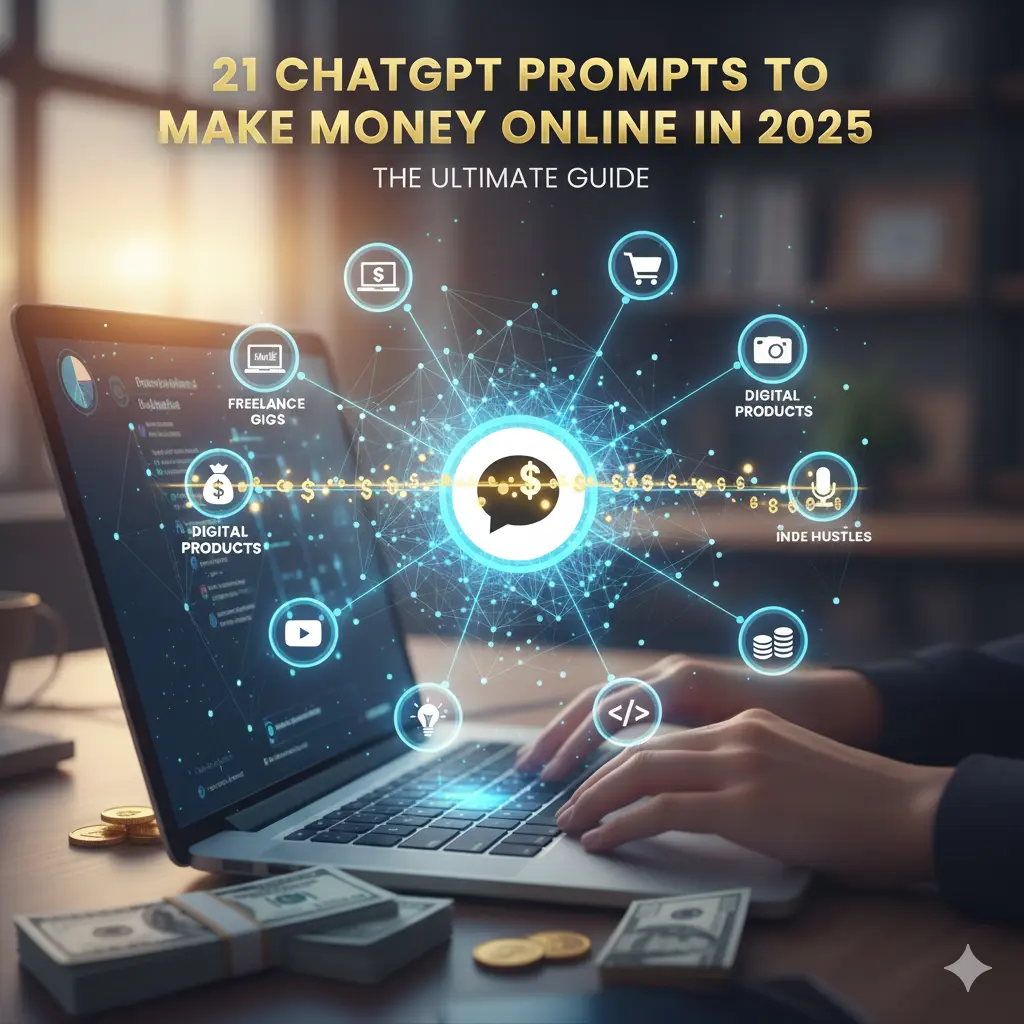 The Ultimate Guide 21 ChatGPT Prompts to Make Money Online in 2025